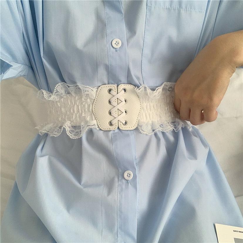 Corset Waist Cinch - 1 Pcs Lace Waist Cinching Belt