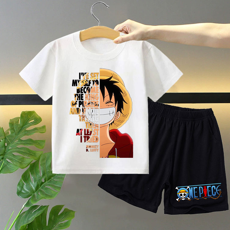 One Piece 2pcs Short Sleeved S - Boyshort Underwear ulasan dan harga