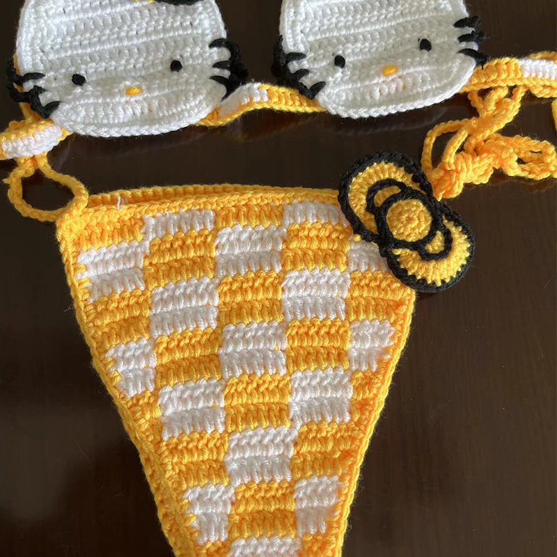 Hello Kitty Bikini Set Lady's  - Thong Bikini Women ulasan dan harga