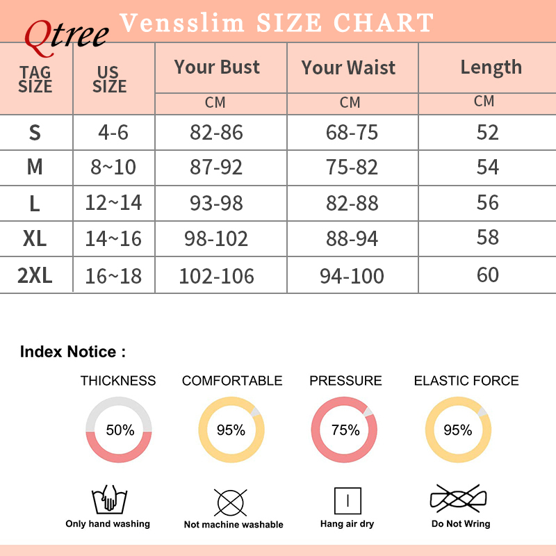Qtree Women Tummy Control Shap - Shapewear Bodysuit Firm ulasan dan harga