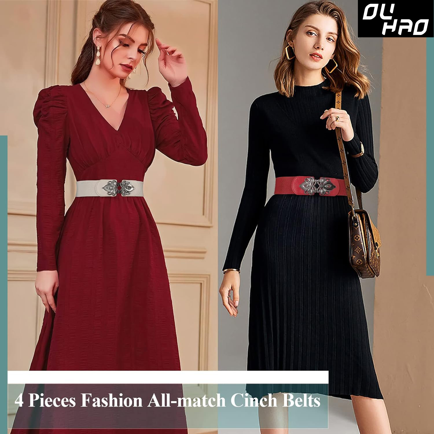 Elegant Genuine Leather Women  - Corset Waist Cinch ulasan dan harga