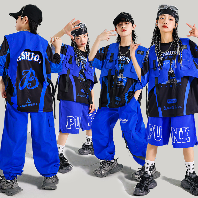 Boys Hip Hop Blue T-shirt Carg - Boyshort Underwear ulasan dan harga