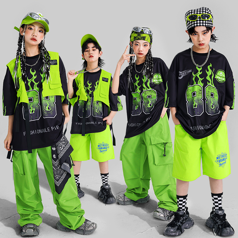 Boys Hip Hop Blue T-shirt Carg - Boyshort Underwear ulasan dan harga