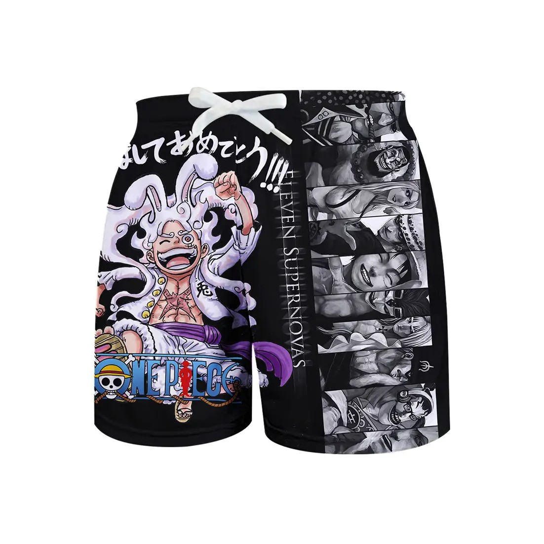 2026 One Piece 3D Printed Luff - Boyshort Underwear ulasan dan harga