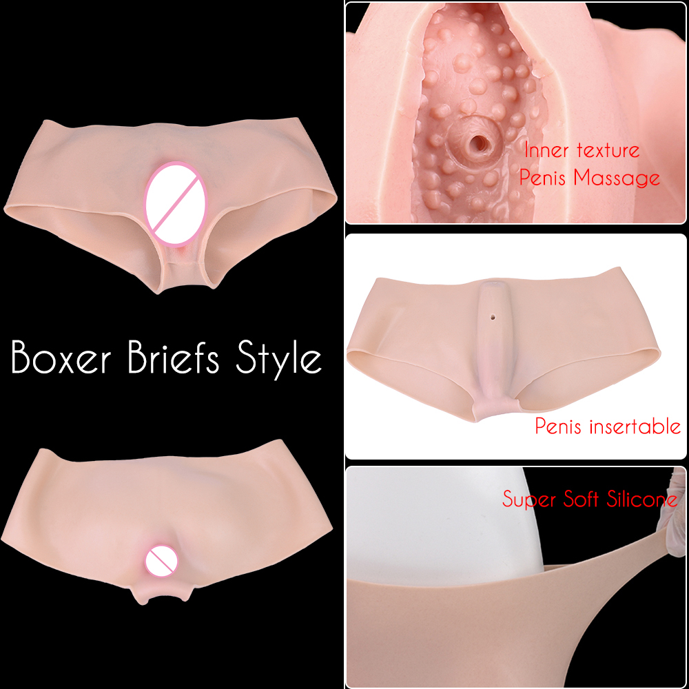SXXY Male Penis Hiding Inserta - Boyshort Underwear ulasan dan harga