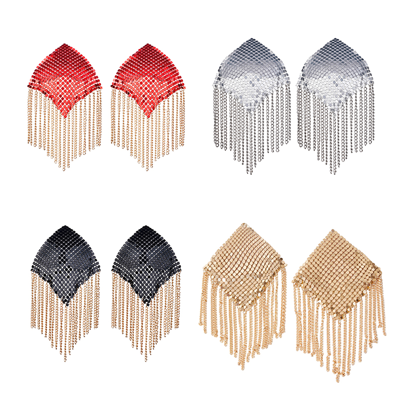 1Pair Women Tassel Chain Nippl - Nipple Cover Pasties ulasan dan harga